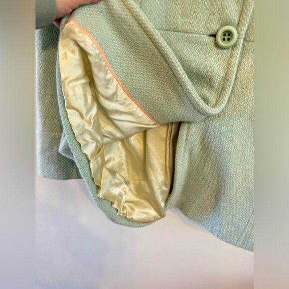 J. Crew Wool Blend Button Down Coat - Size 10 - Picture 9 of 10